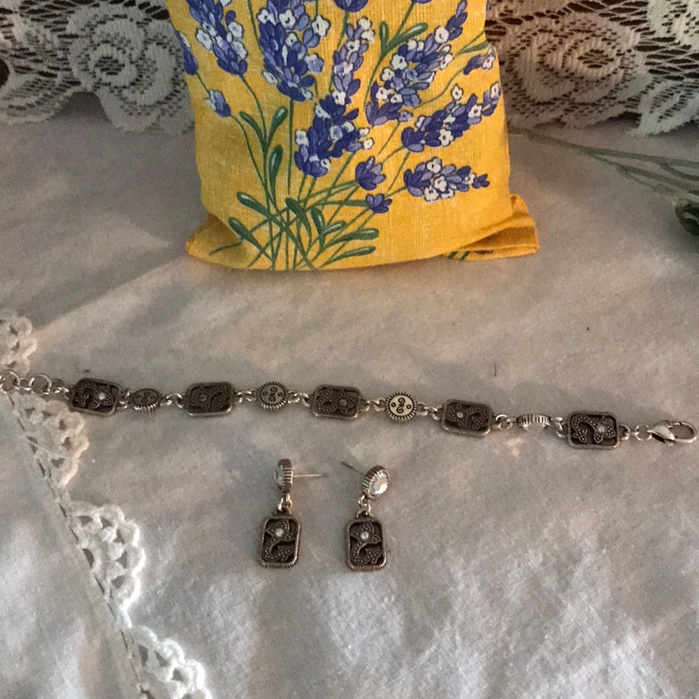 Brighton bracelet and earrings